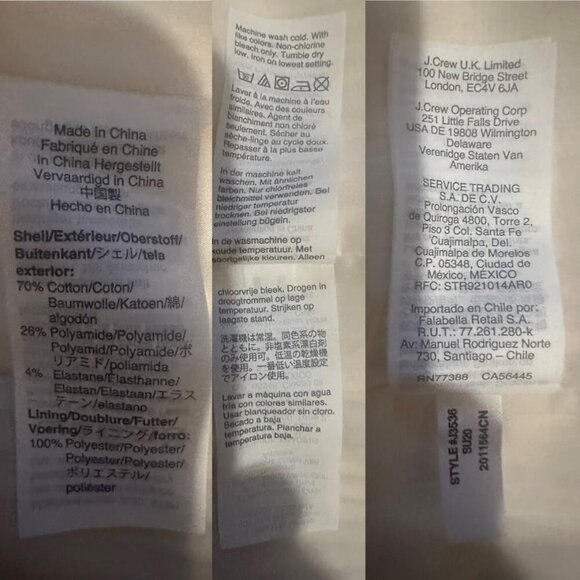 J. Crew Parke Classic Blazer In Seersucker Multicolor Stripe Size 8 - Picture 12 of 13